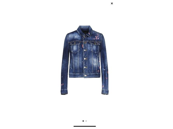 Dsquared2 Blue Denim Jacket