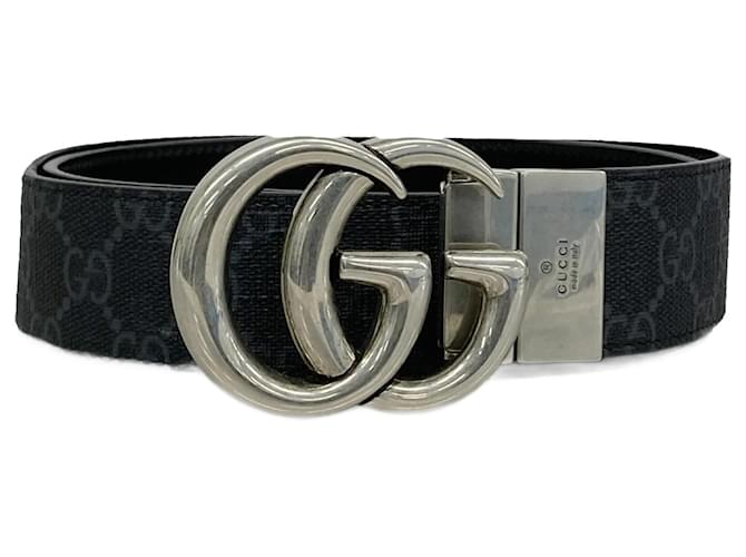 Cinto masculino Gucci GG Marmont Supreme preto  ref.1959978