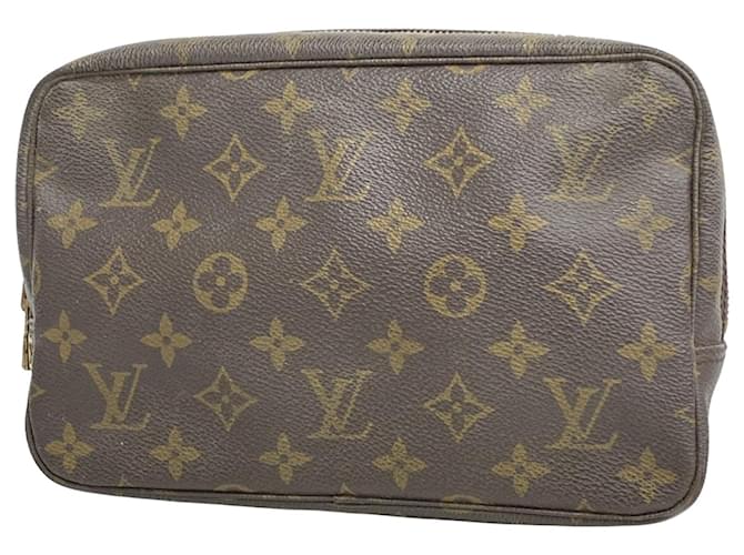 Louis Vuitton Truth Toilette 23 Marrom Lona  ref.1960753