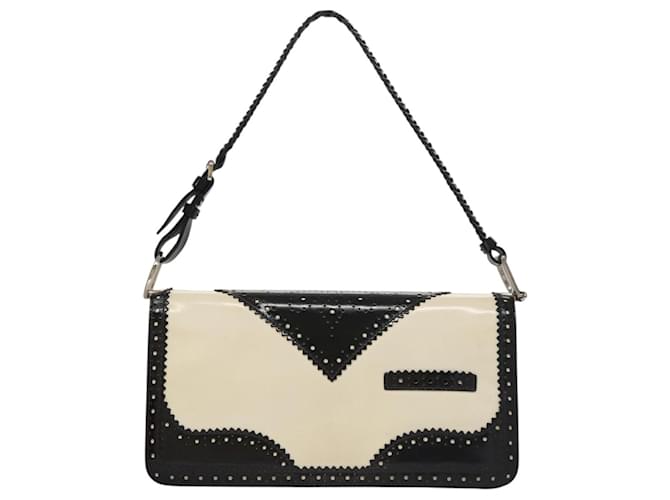 Dior D’trick White Patent leather  ref.1961177