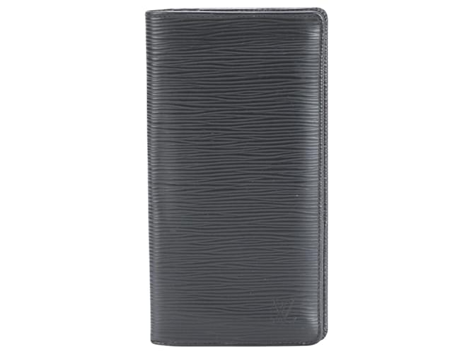 Louis Vuitton Brazza Black Leather  ref.1961432