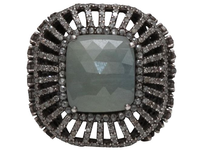 Autre Marque BAVNA Ringe T.US 6 Silber