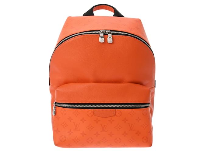 Louis Vuitton Discovery Orange Leather  ref.1962368