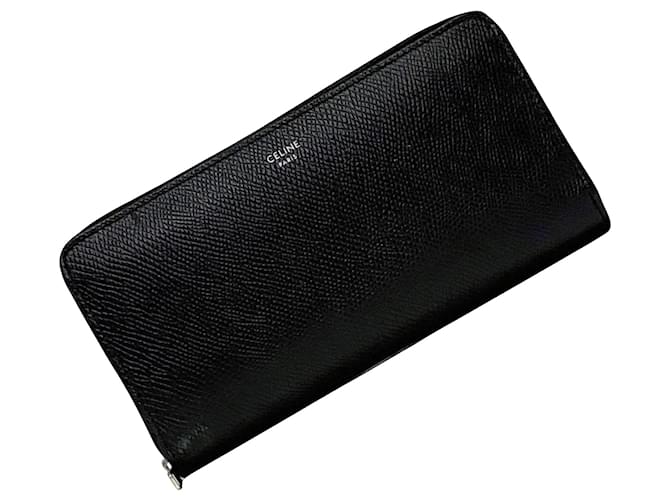 Céline Black Leather  ref.1962383