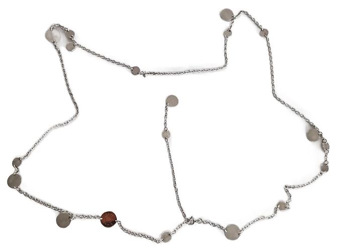 Collana CONFETIS Hermès Argento Argento