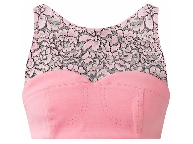 Raf Simons Christian Dior 2014 top rosa