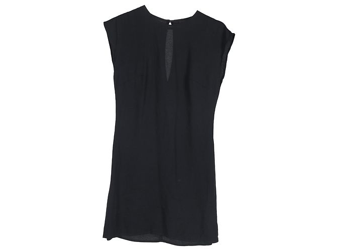 Mini Abito Reformation in Viscosa Nera Nero