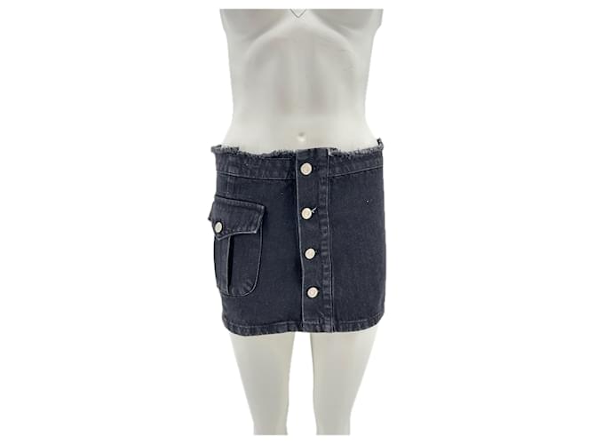 Autre Marque ANDERSSON BELL Skirts T.International S Denim - Jeans Black  ref.1962706