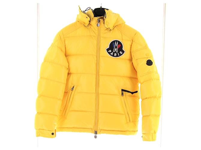 Autre Marque MONCLER GENIUS Coats T.0-5 0 Polyester Yellow  ref.1962714