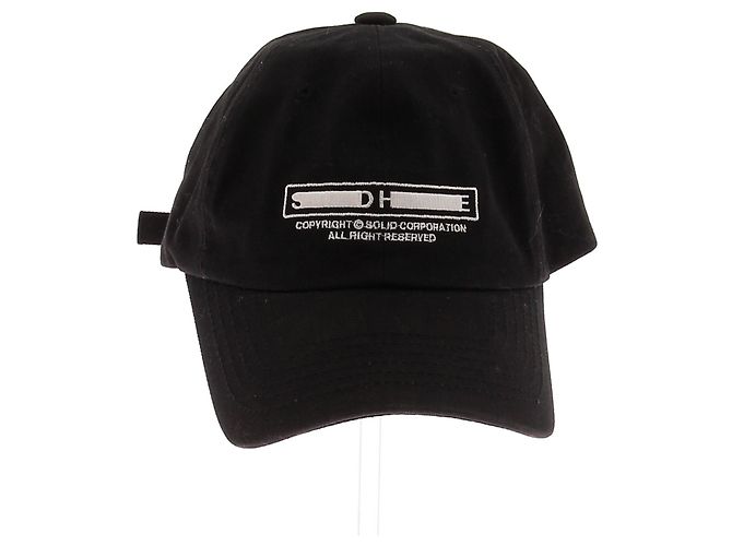 Autre Marque NON SIGNE / UNSIGNED Hats & pull on hats T.International S Cotton Black