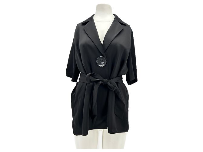 Autre Marque NICHT UNTERSCHRIEBEN / UNSIGNED Tops T.0-5 1 Synthetisch Schwarz