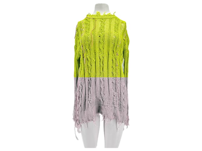 Autre Marque ANDERSSON BELL Knitwear T.International S Cotton Green  ref.1962775