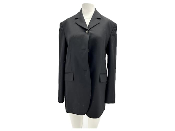 Autre Marque RECTO Jackets T.International ONE SIZE Wool Black  ref.1962786