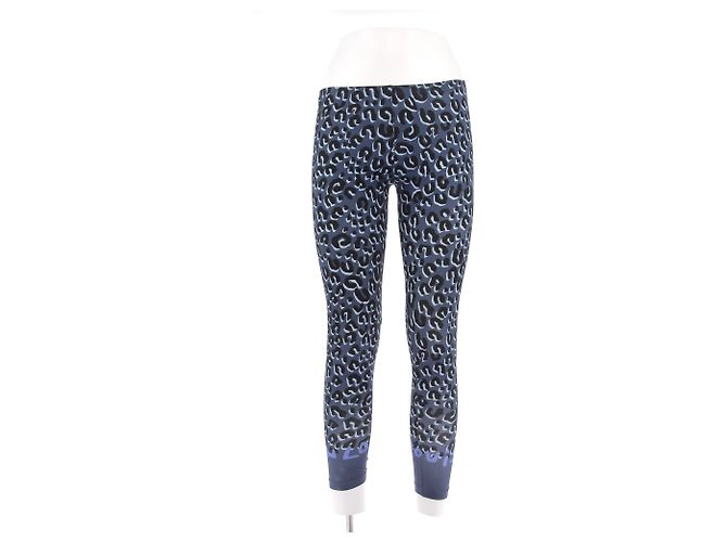 LOUIS VUITTON Hose T.International XS Polyester Blau