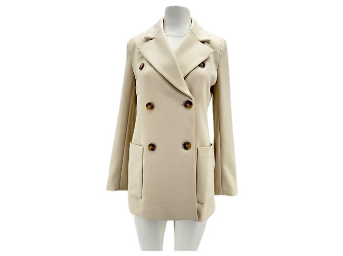 Isabel Marant Pour H&M H&M Jacken T.FR 36 Polyester Beige