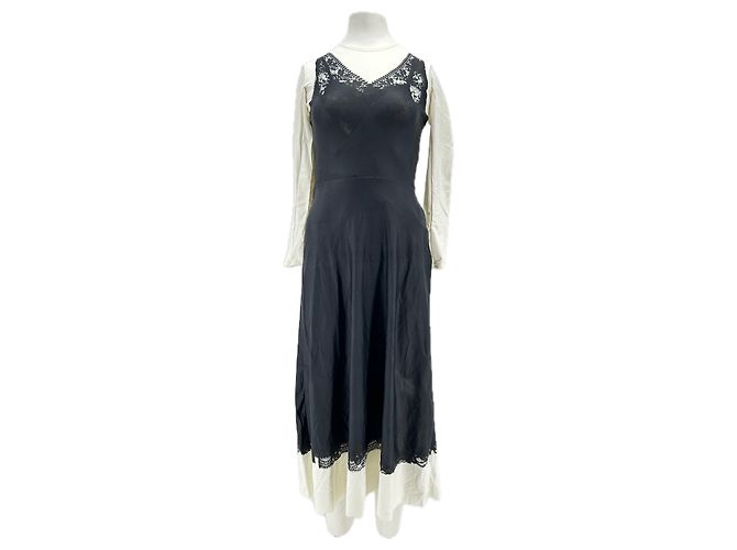 BALENCIAGA Kleider T.FR 38 Polyester Schwarz