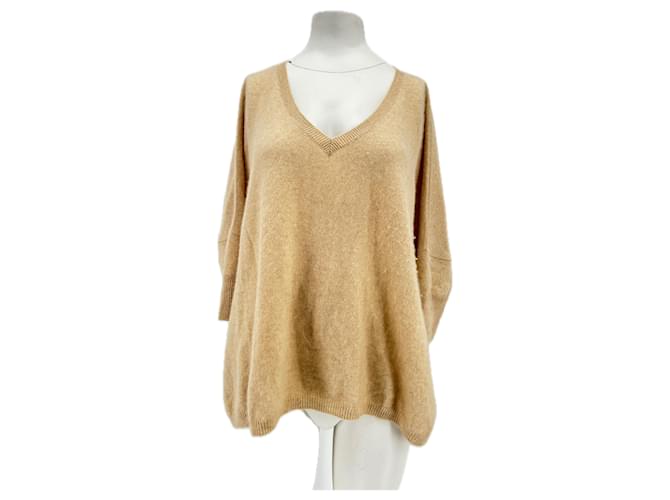 Autre Marque KUJTEN Knitwear T.International XS Cashmere Beige  ref.1962856