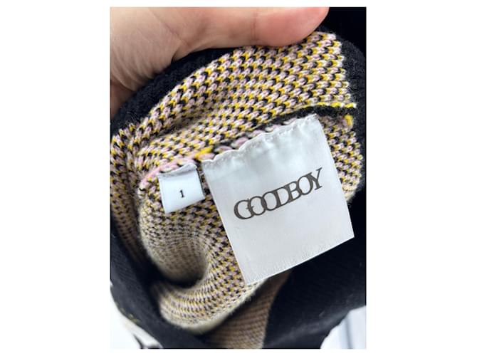 Autre Marque NON SIGNE / UNSIGNED Knitwear T.0-5 1 Wool Black  ref.1962926