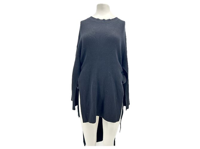 MARNI Strickwaren T.IT 38 Baumwolle Schwarz 