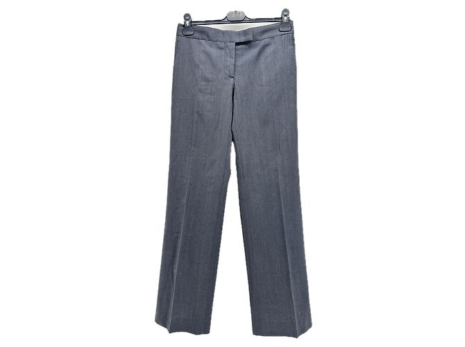 Stella Mc Cartney STELLA MCCARTNEY Pantalones T.IT 42 Lana Gris