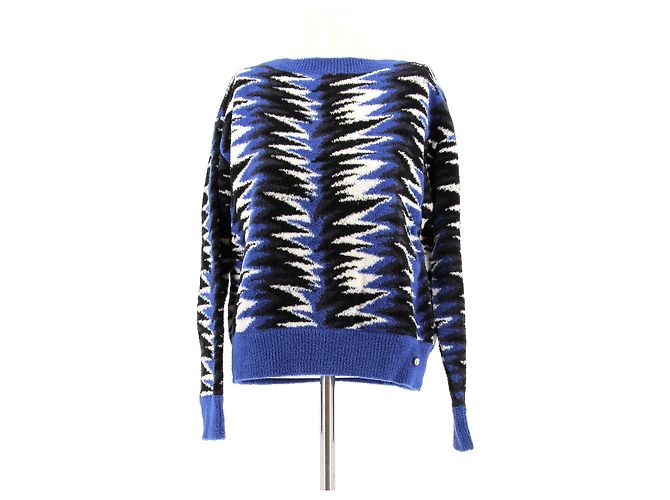 CHANEL Strickwaren T.FR 36 Baumwolle Blau 