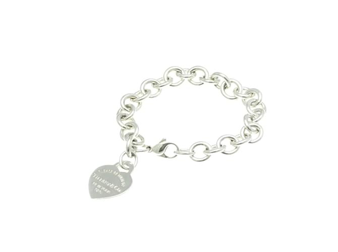 Tiffany & Co Pulseira charm em prata 925 Return To Tiffany  ref.1963061
