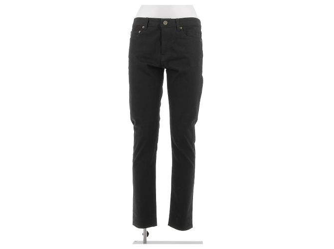 SAINT LAURENT Jeans T.US 30 Denim - Jeans Schwarz