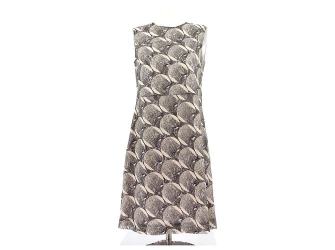 Vestido MARNI T.IT 38 Algodón Gris