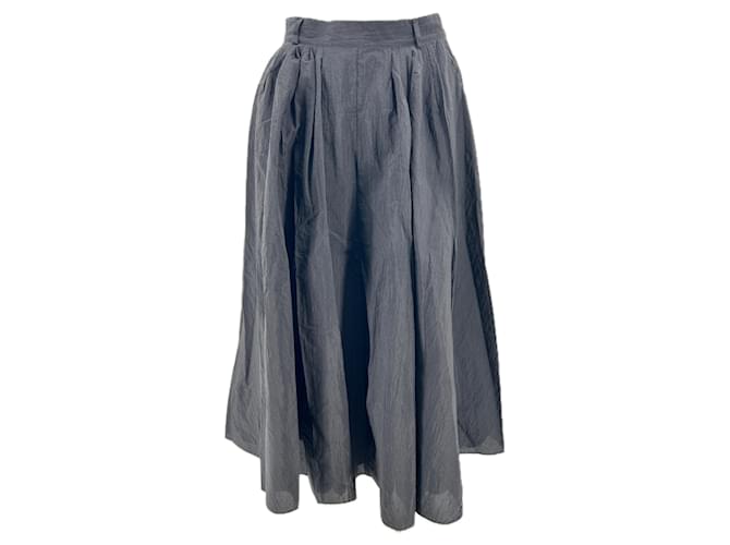 Autre Marque MARK KENLY DOMINO TAN Skirts T.International M Cotton Black  ref.1963158