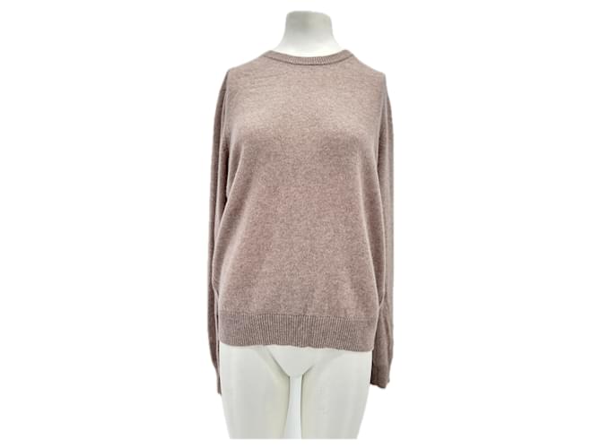 Autre Marque NON SIGNE / UNSIGNED Knitwear T.International M Cashmere Brown  ref.1963162