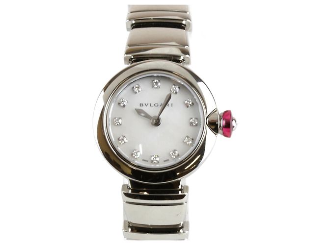 Bulgari Relógio de quartzo Bvlgari Lucea LU23S para mulheres