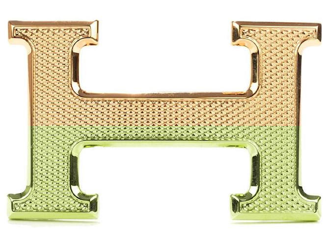 Hermès HERMES Accessory Single Buckle / Gold Metal Belt Buckle - 102418 Golden  ref.1964897