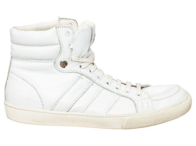 Baskets montantes Moncler Lyon Blanc