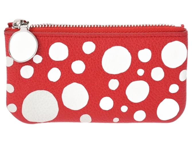 Pochette Clés Louis Vuitton Vermelho Couro  ref.1965130