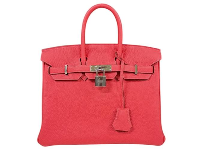 Hermès Birkin 25 Pink Leather  ref.1965181