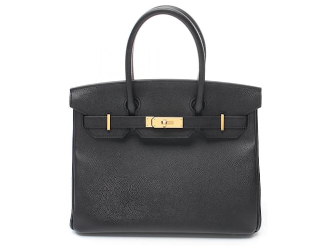 Hermès Birkin 30 Black Leather  ref.1965363