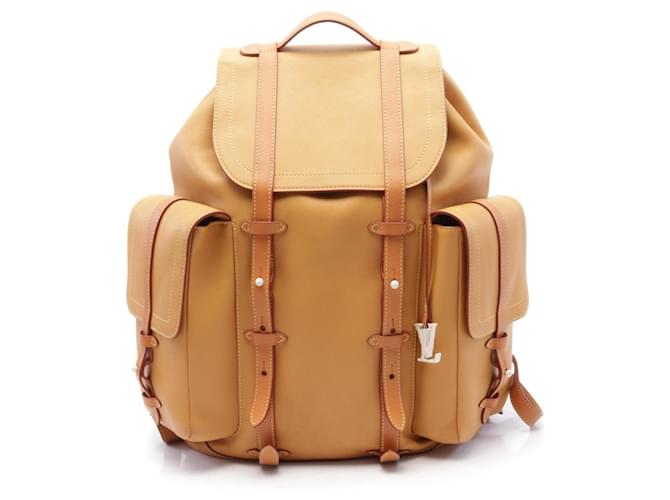 Louis Vuitton Christopher Brown Leather  ref.1965406