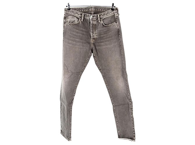 ACNE STUDIOS Jeans T.US 34 Baumwolle Grau