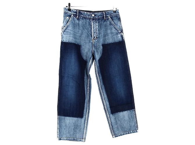 Pantaloni DIOR T.IT 50 Cotone Blu