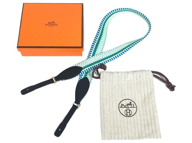 Hermès Hermes Bandouliere Sangle Cavale To Go Shoulder Strap Green
