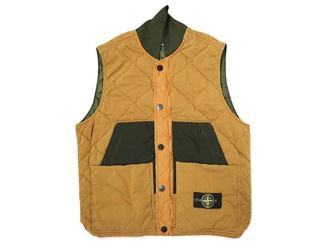 Gilet matelassé avec patch en forme de boussole Stone Island