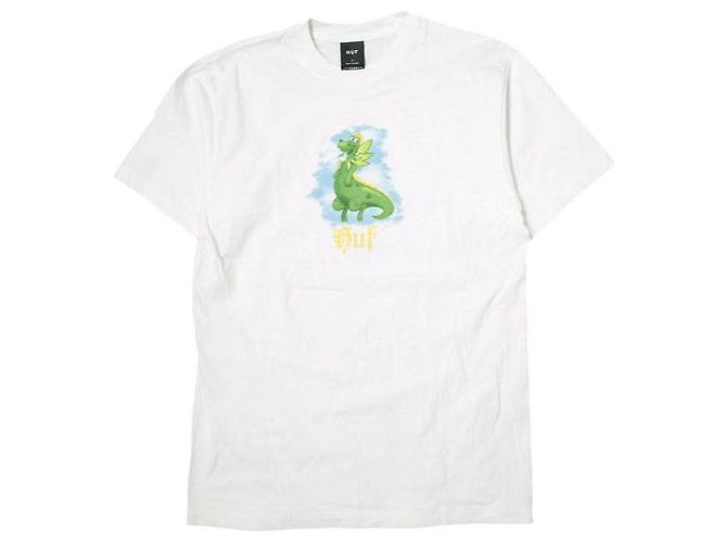 Autre Marque Camiseta de algodón HUF FAIRY TALE Blanco