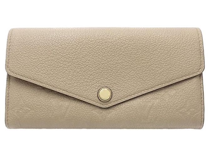 Langer Leder Geldbeutel Louis Vuitton M82256 Braun