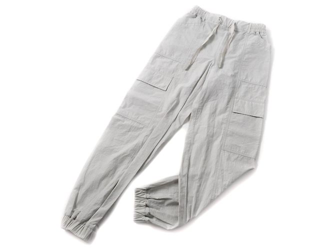 Pantalones cargo de algodón para mujeres MONCLER Gris