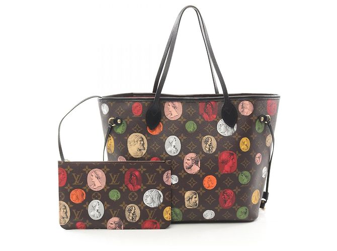 Borsa tote Louis Vuitton Neverfull MM M45923 Marrone