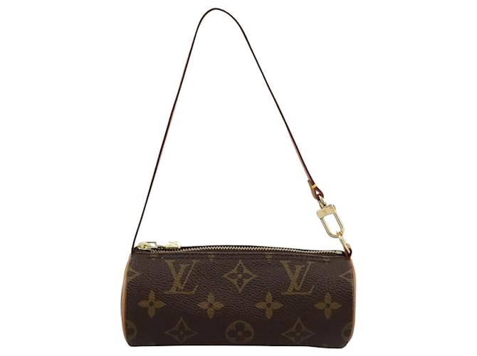 Mini baby papillon Louis Vuitton Preto Lona  ref.1968250