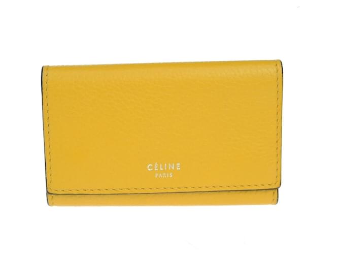 Céline Yellow Leather  ref.1968498