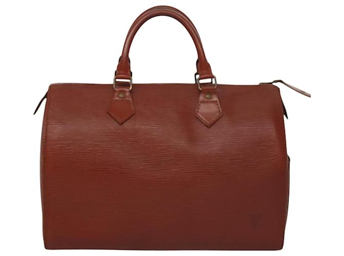 Louis Vuitton Speedy 30 Brown Leather  ref.1968707