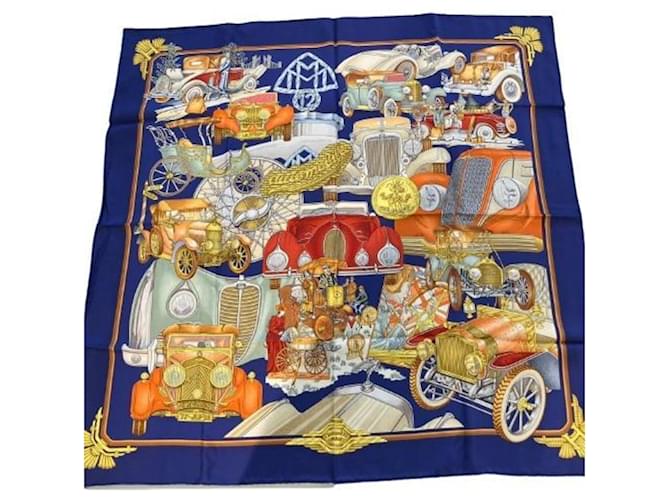 Hermès Carré 90 Multiple colors Silk  ref.1968791