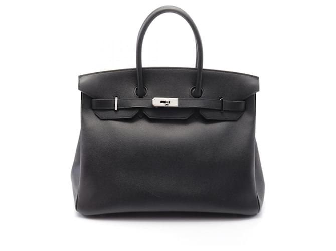 Hermès Birkin 35 Black Leather  ref.1969119